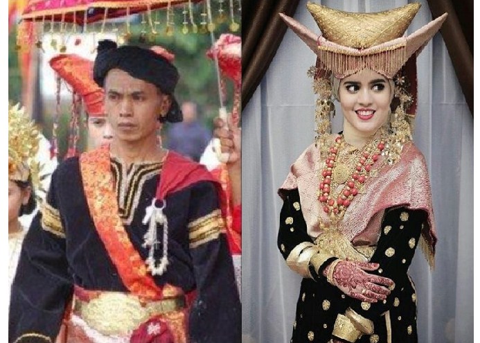 Baju Adat Sumatera Barat Kartun Pengantin Minang Png / Maybe you would